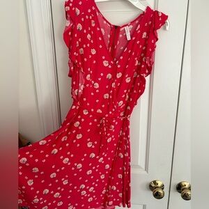 Xhilaration crossover mini dress